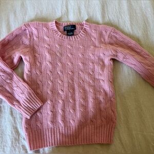 Ralph Lauren cashmere sweater size 7 girls 🛑SOLD🛑